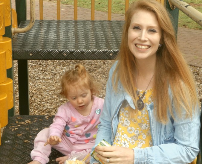 me and Willow playground