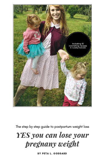 Yes you can lose your pregnancy weight cover